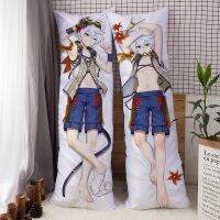 เคสหมอนกอดอะนิเมะเกม Dakimakura Genshin Impact Bennett Otaku Kado Pacar Waifu Pilowcase ไม่มีฟิลเลอร์