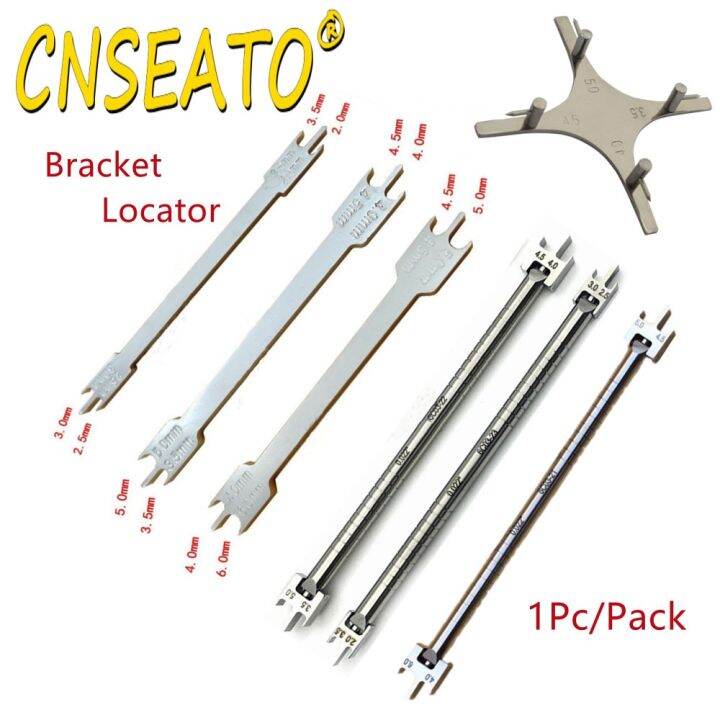 Dental Orthodontic Bracket Positioner Height Star Gauge Wick Brace