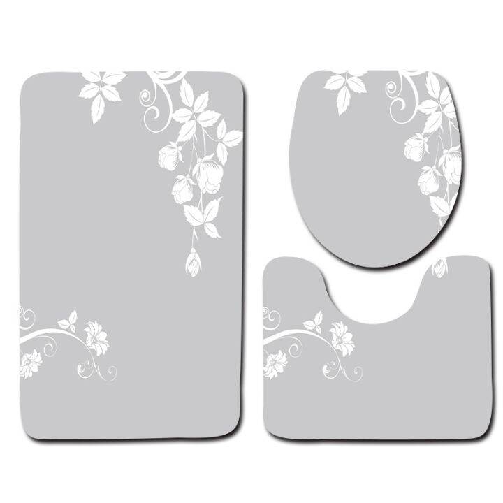 cw-leaf-toilet-three-piece-set-lid-cover-mat-anti-non-slip-bathroom-rug