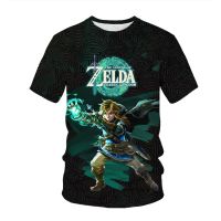 ชายเสื้อยืดเกมการ์ตูน 3D พิมพ์เด็กชายหญิงเด็กเย็นแฟชั่นสตรีทแวร์ผู้ชายเด็กสบาย ๆ แขนสั้นรอบคอหลวมด้านบน XS-5XL