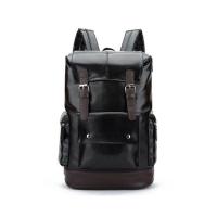 Leather Casual Backpack College Backpack Mens Vintage Leather Sports Backpack Camping Hiking Travel Shoulder Bag