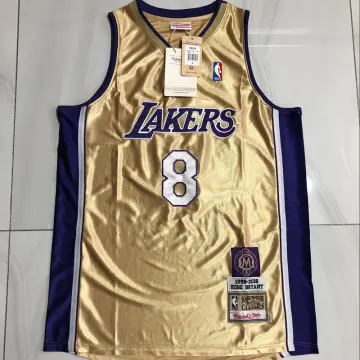 Men's Los Angeles Lakers Carmelo Anthony #7 Nike Yellow Swingman Jersey -  Icon Edition