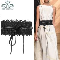 【CW】▩❄✲  ZLY Bow New Corset Wide Belts Female Tie Waistband Wedding Fashion Material Trend