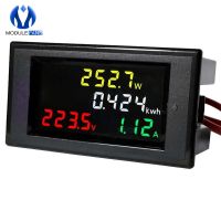 AC 80-300V LCD Display Digital Voltmeter Ammeter Wattmeter 110V 220V Voltage Current Meter Power Capacity Indicator Volt Tester