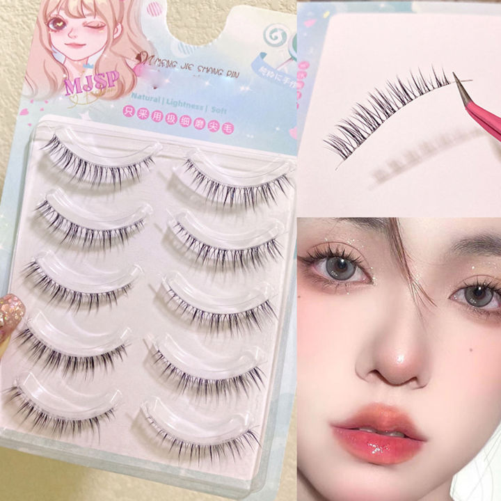 clear-band-grafting-eyelashes-multi-layered-fluffy-volume-long-thick-lashes-for-cosplay-party-makeup