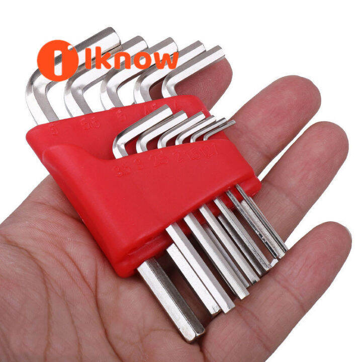 I know Small hexagonal wrench set inner hexagonal screwdriver hexagonal ...