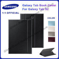 1:1 Samsung Galaxy Tab S2ทางการ8.0in หนังสือเคสตั้งแท็ปเลตแม่เหล็กตื่นอัตโนมัติเคสเคสแบบพับปิดได้แท็บ T715 S2 T810 9.7in tcubjb