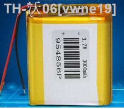 Free shipping 3.7V 954856 3000mAh polymer lithium battery li-ion rechargeable battery li-po batteries [ Hot sell ] vwne19