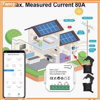 Tuya เครื่องวัดพลังงานไวไฟอัจฉริยะสำหรับตรวจดูเครื่องวัดพลังงานผลิตและสิ้นเปลืองพลังงานอัจฉริยะร้านแฟนซี