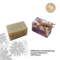 Aroma&amp;More  SPRING Natural Aromatic Handmade Soap สบู่สูตรธรรมชาติ-ทำมือมี 2 แบบให้เลือก 70g