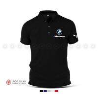 คุณภาพสูง POLO TEE เสื้อใหม่ BMW Motorsport M Sport M Performance motorrad M2 M4เสื้อเสื้อยืดผู้ชายออกแบบโลโก้เย็บปักถักร้อย Cotton