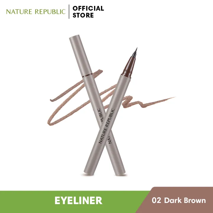 NATURE REPUBLIC BOTANICAL SKINNY PEN LINER 02 DARK BROWN Lazada PH