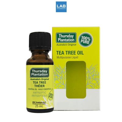 Thursday Plantation Tea Tree Oil  25 ml. - น้ำมันสกัดทีทรีบริสุทธิ์ ดูแลปัญหาสิว