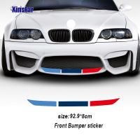 MPower Performance Car Front Bumper Sticker For BMW E36 E39 E46 E60 E61 E64 E70 E71 E85 E87 E90 E83 F10 F20 F21 F30 E80 M3 M5