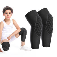 1PC เด็ก Anti-collision เข่า Pads EVA กีฬากลางแจ้งบาสเกตบอลเข่ารั้ง Patella สนับสนุน StrongCompression Protection-Jezker