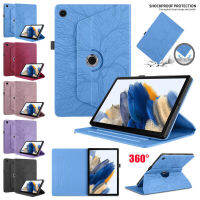 เคสอัจฉริยะสำหรับ Apple iPad Mini 8th 6th 1 2 3 4 5 5th 9th 10th Gen Air Pro 9.7 "10.2" 10.5 "11.0" 10.9 "360ลายต้นไม้มีชีวิตแบบหนัง2017/18 2020 2019 2022 2021ฝาครอบกันกระแทก