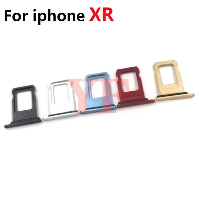 Sim Card Tray Slot Holder For iphone X XR XS Max Sim Card Slot Tray Holder Sim Card Reader Socket