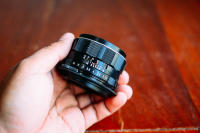 (For Canon EOS DSLR ทุกรุ่น)เลนส์มือหมุน ละลายหลัง รูรับแสงกว้าง Takumar 55mm F1.8 Serial 1567451