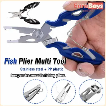 Multiuse Braid scissor Multitool Fishing Plier fly Line Wire lure