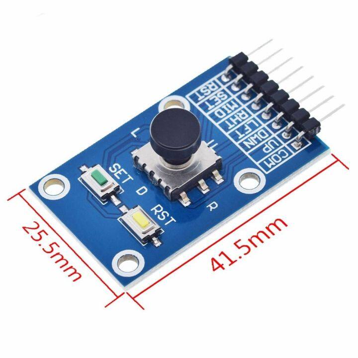 msaxxza-avr-ปุ่มนำทางเกมคีย์บอร์ดแป้นพิมพ์อิสระห้าทิศทางจอยสติ๊กแป้นพิมพ์อิสระโมดูลปุ่มนำทาง5d