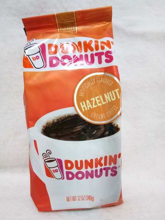 DUNKIN DONUTS HAZELNUT GROUND COFFEE (340g) Lazada PH