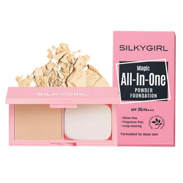 SILKYGIRL Magic BB Powder Foundation 9g Lazada
