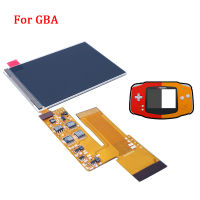 Replacement IPS LCD Screen with Ribbon Cable Screen Cover Repair Full Kit for GameBoy Advance GBA Game Console