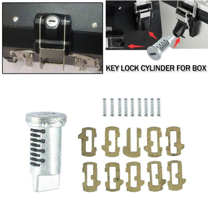 Key Cylinder Lock Cylinder Core Plug For Aluminum Trunk Saddlebag Top