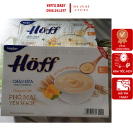 Cháo Sữa HOFF Phô Mai - Yến Mạch Vỉ 6 Hộp x 55Gr - DATE 5 2023 thumbnail
