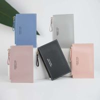 【CW】▤☒❇  Mens/Ladies ID Card Business Credit Leather Ultra-thin Bank Minimalist Coin Purse