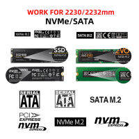 (ร้อน) เพื่อ NVME M-Key M.2 NGFF SATA SSD PCBA กรณี22302242มิลลิเมตรอะแดปเตอร์ C Ombo ประเภท-C และ USB3.0 RTL9210B ชิปเซ็ต