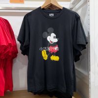 UNIQLO เสื้อยืดแขนสั้นพิมพ์ลาย Mickey Mickey Dpj สําหรับผู้ชาย