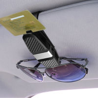 【cw】 Car Supplies Carbon Fiber Car Glasses Clip Sunglasses clip Car Card Holder Ticket Clips Car Utility ！