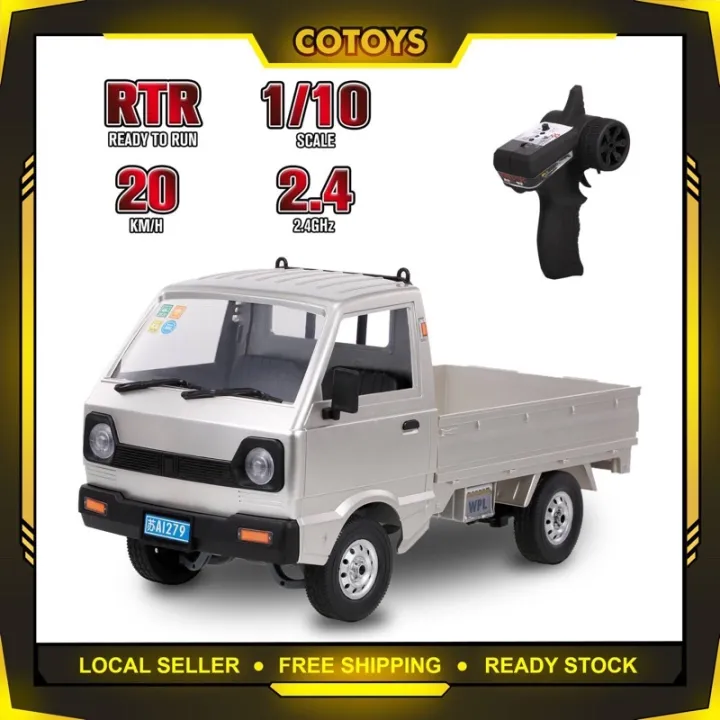 ♠WPL D12 Lorry Lori Tong Ikan 110 Suzuki Pickup Kei Truck Trak Drift 2
