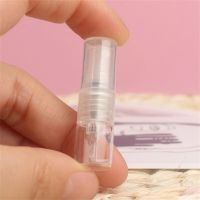 5pcs 1ml Mini Perfume Bottle Glass Spray Refillable Empty Bottles Cosmetic Containers Portable Perfume Atomizer Travel Set Travel Size Bottles Contain