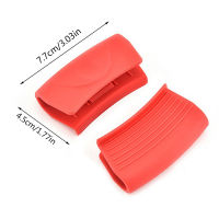 【CW】2pcs Silicone Heat Resistant Clip Non-slip Handle Cover Anti-scald Heat Pot Clips Bowel Microwave Oven s Kitchen Gadgets