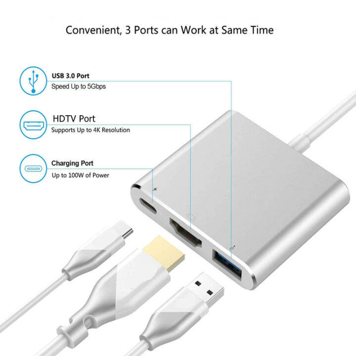 rankman-type-c-to-4k-hdmi-compatible-vga-usb-c-3-0-hub-adapter-for-macbook-nintendo-samsung-s20-dex-huawei-matebook-xiaomi-10-tv