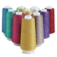 【YD】 50g/roll Gold Thread Fashion Sparkly Yarn for Knitting Wool Goods