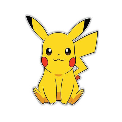 【☸2023 New☸】 shang815558 คุณภาพสูงรถลายการ์ตูนอนิเมะโปเกมอน Pikachu น่ารักหน้าต่างติดแน่นตกแต่งสติ๊กเกอร์ตกแต่งถอดออกได้ Pvc ภาพจิตรกรรมฝาผนัง