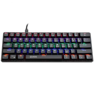 V900 Mechanical Keyboard 61 Keys Mini Gaming Keyboard Blue Switch Color Backlit Wired Keyboard For Pro Gamer Laptop PC