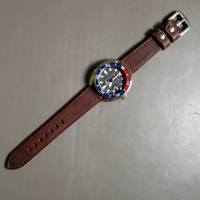 สายนาฬิกาหนังแท้สำหรับ seiko และ ทั่วไป Hand made คุณภาพสูงเกรดพรี่เมี่ยม 20 mm , 22 mm, 24mm