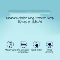 Brisky Brisky Aladdin Life Sesthetic Lamp สัมผัสโต๊ะเขียนหนังสือ LED โคมไฟป้องกันตาโคมไฟโต๊ะอ่านหนังสือนักเรียนโคมไฟสร้างสรรค์ USB