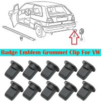 10Pcs Badge Emblem Grommet Door Mirror Cover Wheel Arch Clip 191853615A For VW Golf MK1 MK2 Golf MK2 Corrado Scirocco MK1 MK2