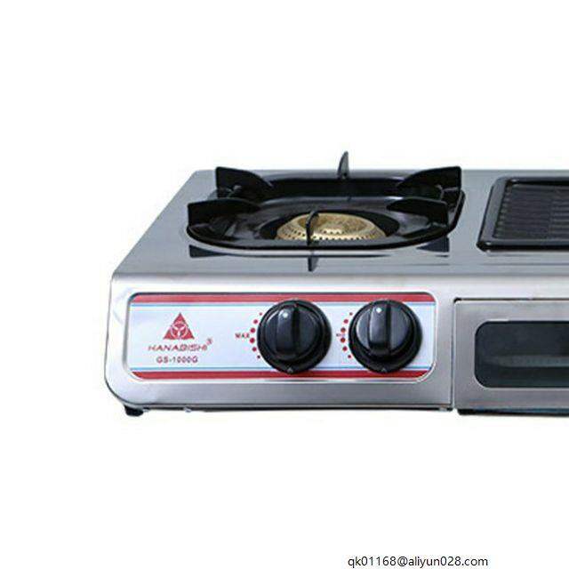 gas stove with oven Gas stove double burner ♕Hanabishi Double Burner