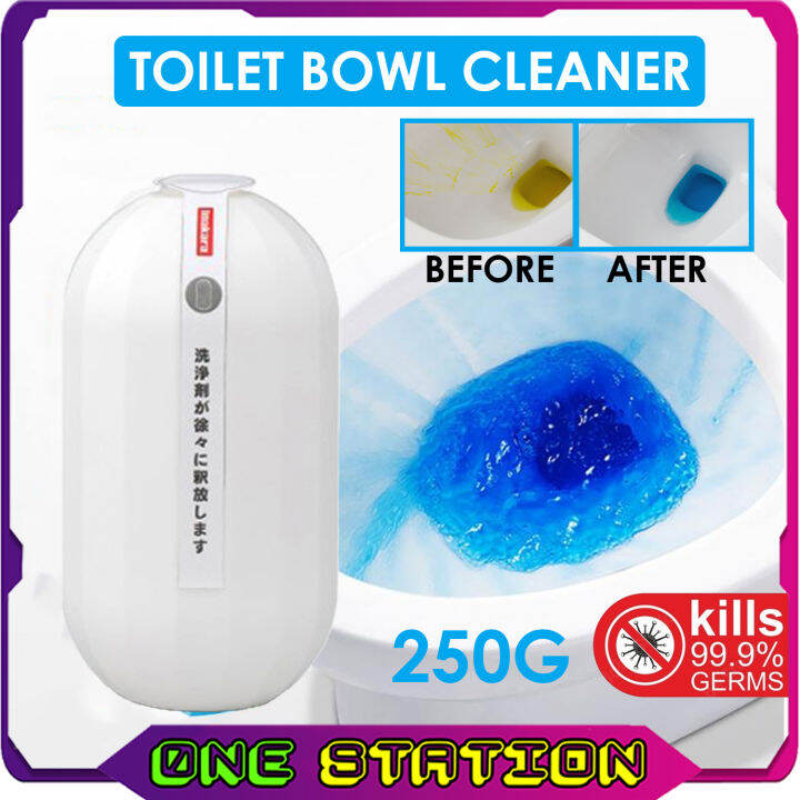 IMAKARA 250G Toilet Flush Cleaner Toilet Bowl Automatic Cleaner Blue