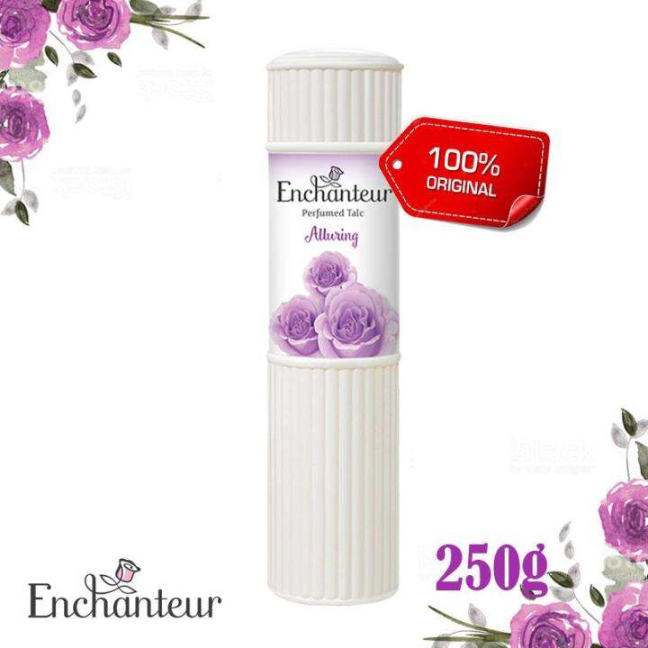 Enchanteur Alluring Perfumed Talc Powder Fragrant Face Powder / Smooth