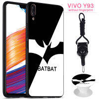 เคสโทรศัพท์สำหรับ VIVO,เคสซิลิโคนนิ่มสำหรับ VIVO V1818T /V1818A/Y93 (ไม่มีลายนิ้วมือ) พร้อมขาตั้งโทรศัพท์แบบเดียวกันและเชือก