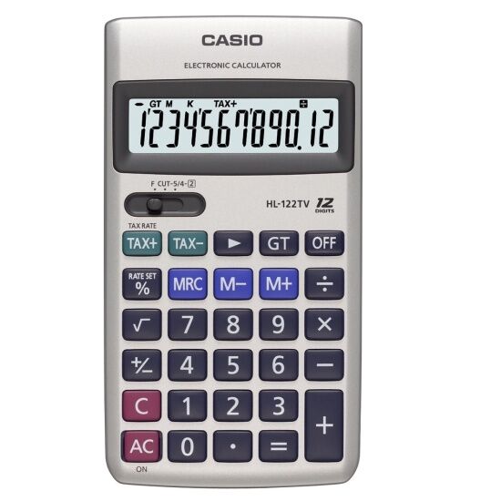 Máy tính casio hl122tv chính hãng - ảnh sản phẩm 3