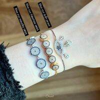 Turkey blink lava bracelet ข้อมือรูดนำโชค จี้ Blue eye ของแท้ นำเข้าจากตุรกี