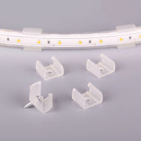 นีออน LED Strip Light Fix คลิปอุปกรณ์เสริมสำหรับยึดผนังสำหรับ 12V 24V 110V 220V สี RGB COB LED เทปหัวเข็มขัด-Youerd